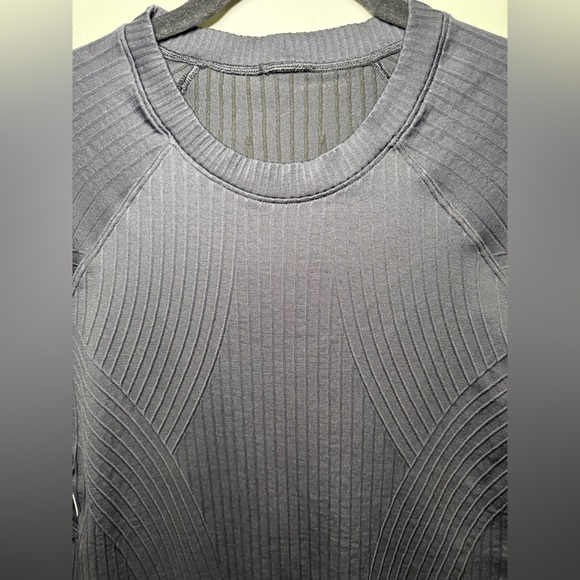 Lululemon Black Ribbed Knit Sweater - Picture 3 of 8